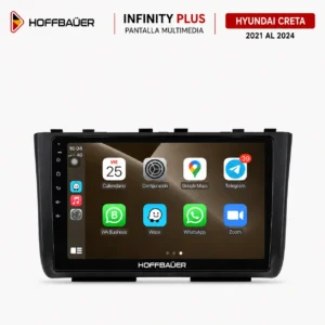 Ford Ranger 2015 al 2023 Pantalla Hoffbaüer Infinity Plus CarPlay & Android Auto