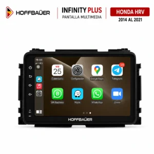 Honda HRV 2014 al 2021 Pantalla Hoffbaüer Infinity Plus CarPlay & Android Auto