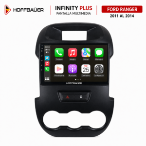 Ford Ranger 2011 al 2014 Pantalla Hoffmann Infinity Plus CarPlay & Android Auto