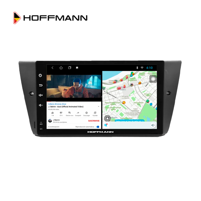 BMW Serie 3 E90 E91 E92 E93 2004 al 2012 Pantalla Hoffmann Infinity Gold Apple CarPlay y Android Auto - Imagen 3