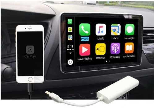 Interface USB Hoffmann Apple CarPlay Inalámbrico & Android Auto