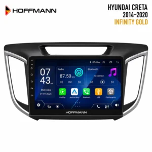 Hyundai Creta 2014 al 2020 Pantalla Hoffmann Infinity Gold Carplay & Android Auto