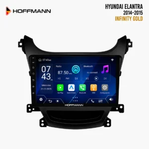 Hyundai Elantra 2014 al 2015 Pantalla Hoffmann Infinity Gold Carplay & Android Auto