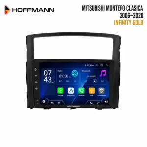Mitsubishi Montero (Clásica) 2006 al 2020 Pantalla Hoffmann Infinity Gold CarPlay & Android Auto