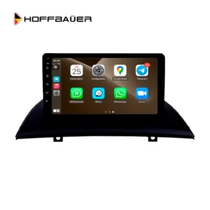 BMW X3 E83 2004 al 2010 Pantalla HoffBaüer con Apple CarPlay y Android Auto Hoffmann & Baüer