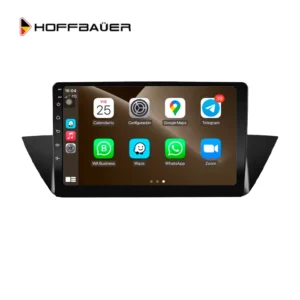 BMW X1 E84 2009 al 2013 Pantalla HoffBaüer con Apple CarPlay y Android Auto Hoffmann & Baüer