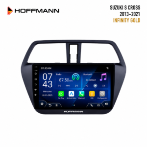 Pantalla Hoffmann Infinity Gold para Suzuki S-Cross 2013–2021 con CarPlay y Android Auto inalámbricos