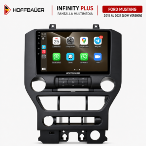 Ford Mustang 2015 al 2021 (Low Version) Pantalla Hoffbaüer Infinity Plus CarPlay & Android Auto