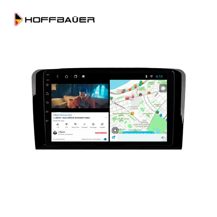 Mercedes Benz - M-Class| GL-Class| ML GL| 2005 - 2012 - Pantalla multimedia HoffBaüer OEM Plus Apple CarPlay Android Auto Hoffmann & Baüer - Imagen 2