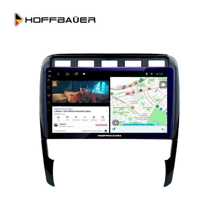 Porsche Cayenne 2002 2009 Pantalla HoffBaüer OEM Plus con Apple CarPlay y Android Auto Hoffmann & Baüer - Imagen 4