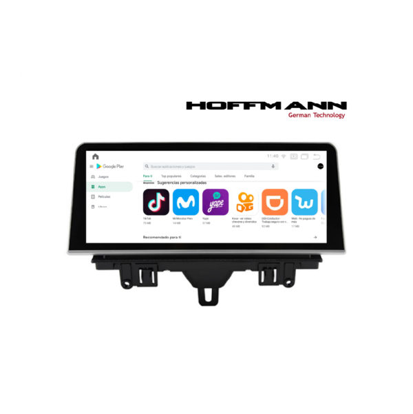 Audi A1 2010 a 2017 Pantalla Hoffmann OEM Plus CarPlay Android - Imagen 3