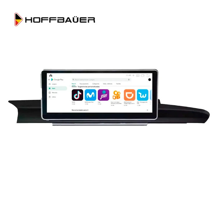 Audi A6 A7 A8 2012 a 2018 Pantalla HoffBaüer OEM Plus con Apple CarPlay y Android Auto Hoffmann & Baüer - Imagen 5