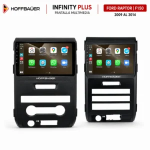 Ford Raptor | F150 2009 al 2014 Pantalla Hoffbaüer Infinity Plus CarPlay & Android Auto