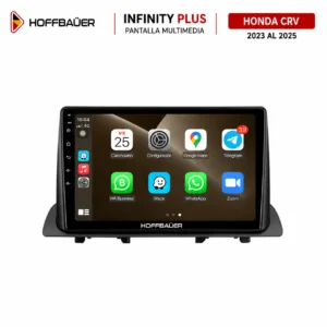 Honda CRV 2023 al 2025 Pantalla Hoffbaüer Infinity Plus CarPlay & Android Auto