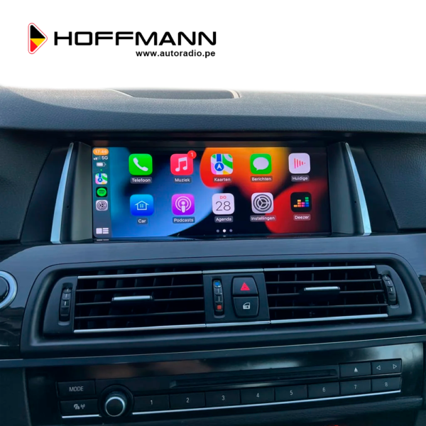 BMW Serie 5 F10 F11 2010 al 2017 CIC NBT Pantalla Hoffmann OEM Plus CarPlay & Android Auto