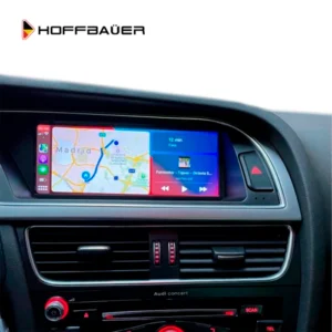 Audi A4 2008 al 2012 Audi A5 2009 al 2016 Pantalla HoffBaüer OEM Plus con Apple CarPlay y Android Auto Hoffmann & Baüer