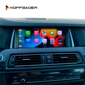 BMW Serie 5 F10 F11 2010 al 2017 CIC NBT Pantalla HoffBaüer OEM Plus con Apple CarPlay y Android Auto Hoffmann & Baüer