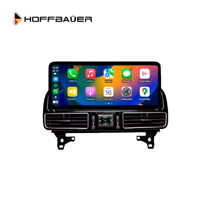 Mercedes Benz Clase GL GLE 2015 a 2018 NTG 5 Pantalla multimedia HoffBaüer OEM Plus Apple CarPlay Android Auto Hoffmann & Baüer
