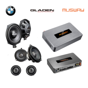 Dipcar Gladen Musway Kit de Sonido Activo Premium para BMW (Stage 1)