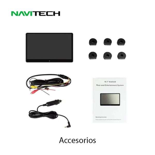 Navitech Entertainment Pad 10.1 | Pantalla de cabecera