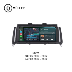 BMW X3 F25 2012 - 2017 | X4 F26 2014 - 2017 NBT Pantalla Müller CarPlay Android Auto