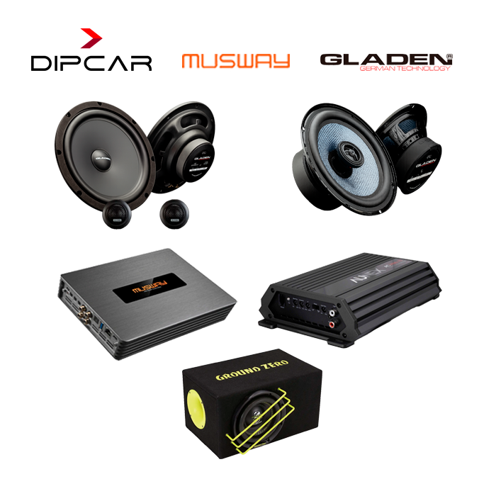 Kit de Sonido HI-END TOYOTA SUVS 4Runner | Land Cruiser | Land Cruiser Prado | FJ Cruiser Pickup Tacoma | Tundra