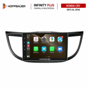 Honda CRV 2013 al 2016 Pantalla Hoffbaüer Infinity Plus CarPlay & Android Auto