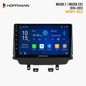 Mazda 2 CX3 2014 al 2022 Pantalla Hoffmann Infinity Gold CarPlay & Android Auto