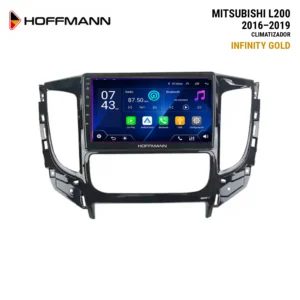 Mitsubishi L200 2016 al 2019 Climatizador Pantalla Hoffmann Infinity Gold CarPlay & Android Auto