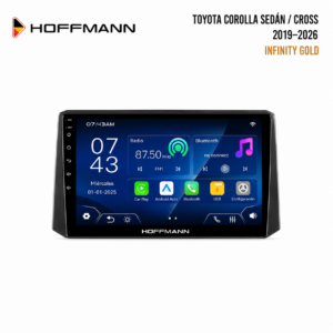 Pantalla Hoffmann Infinity Gold para Toyota Corolla Sedán y Corolla Cross 2019 al 2026